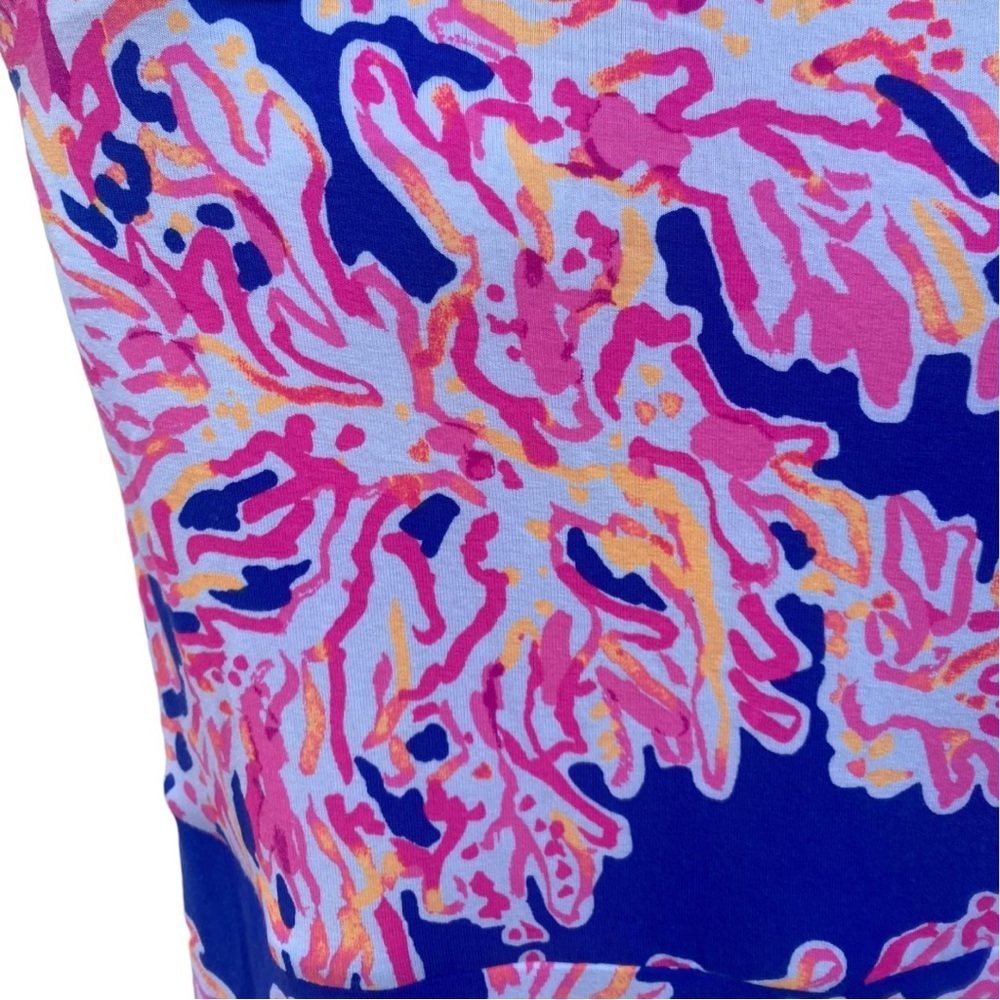 Lilly Pulitzer Loleta Strapless Tube Fit Flare Colorful Dress I Size: S - Picture 5 of 11